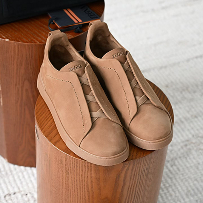 zegna triple stitch™ secondskin sneakers shoes